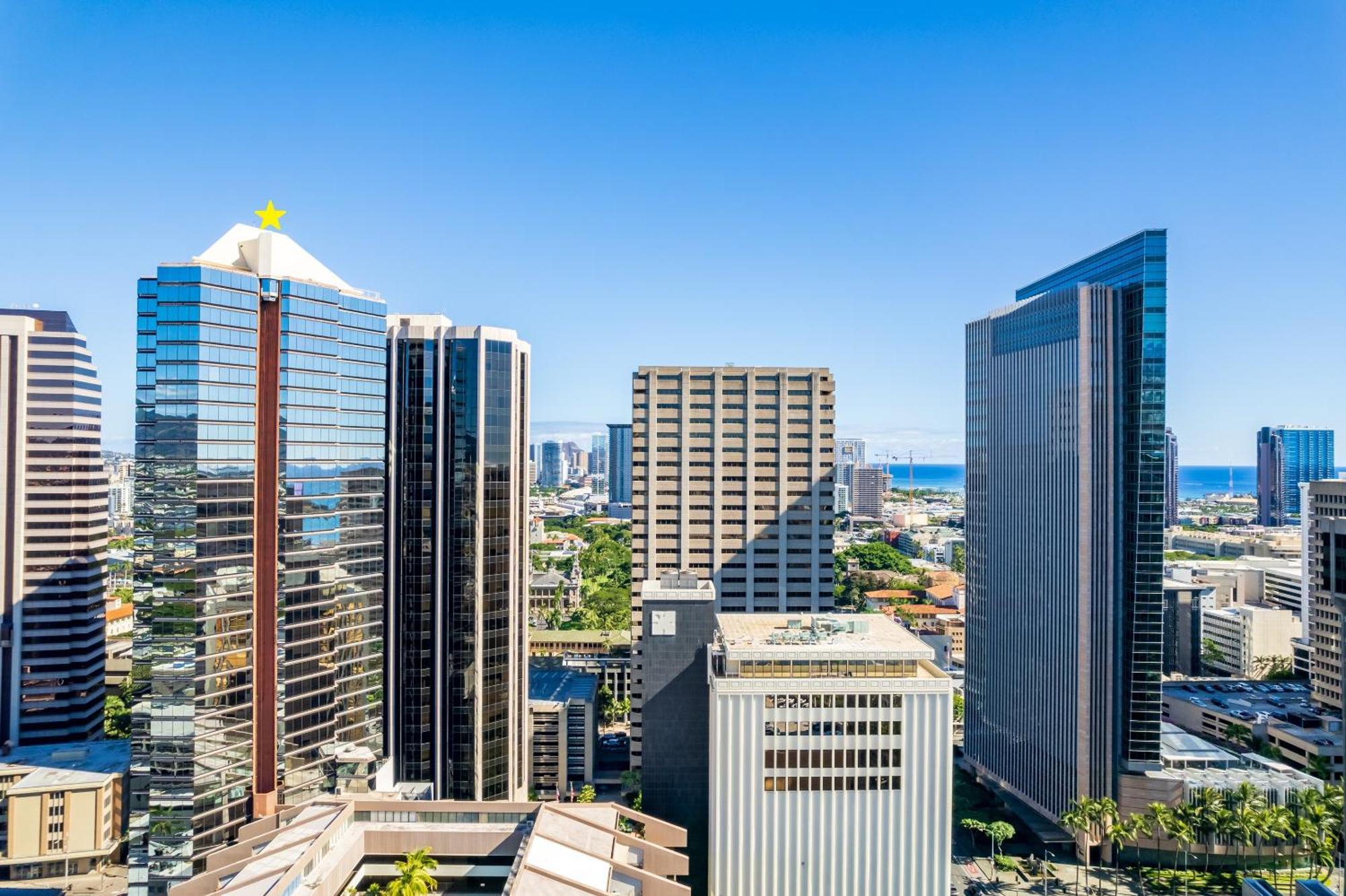 Downtown Honolulu Skyview - 1Bed&Den- Free Parking Daire Dış mekan fotoğraf