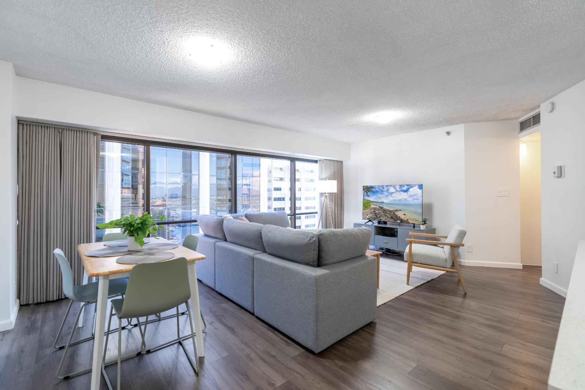 Downtown Honolulu Skyview - 1Bed&Den- Free Parking Daire Dış mekan fotoğraf